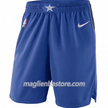 Dallas Mavericks Uomo Pantaloncini Blu Nike Swingman